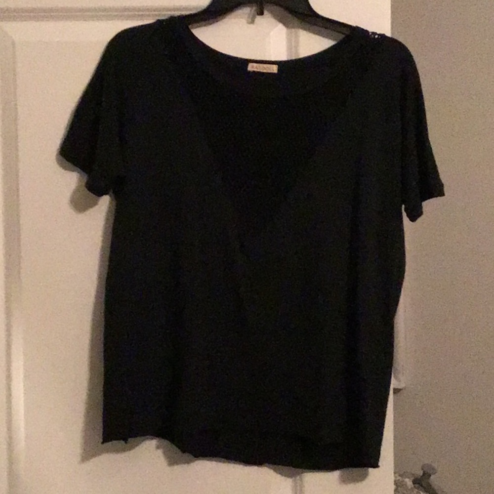 Ragdoll LA mesh cut out tee M